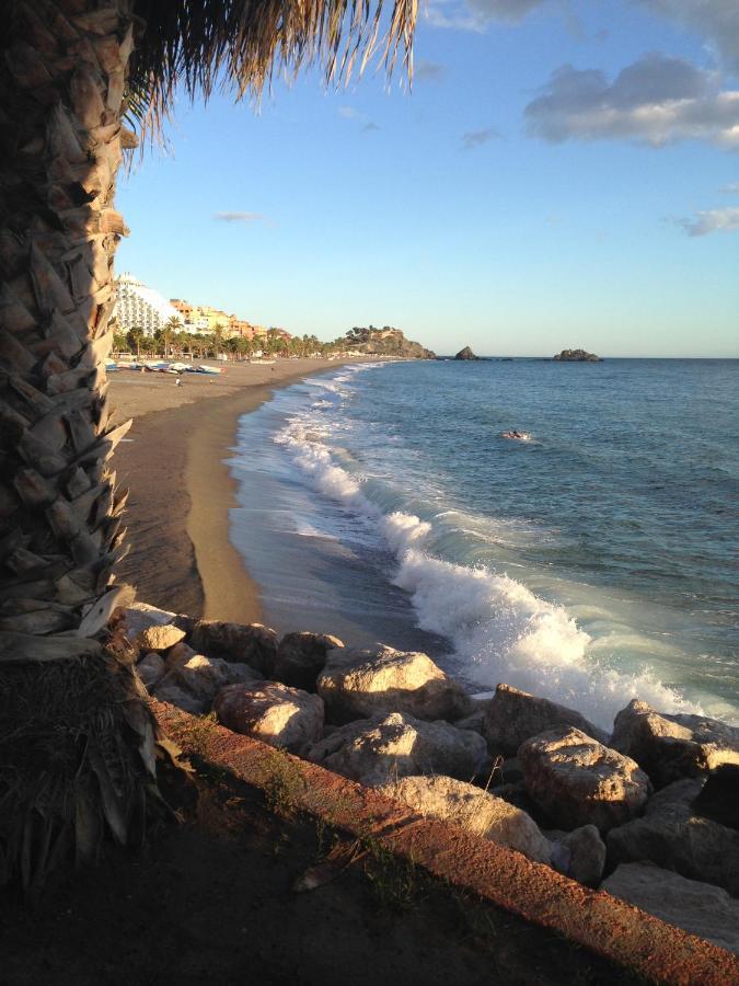 Apartamento 1A Linea Playa Com Piscina Almuñécar Exteriér fotografie